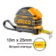 Μετροταινία με Διπλό Στοπ 10m x 25mm | INGCO | HSMT081025-1 Μετροταινία με Διπλό Στοπ 10m x 25mm | INGCO | HSMT081025-1