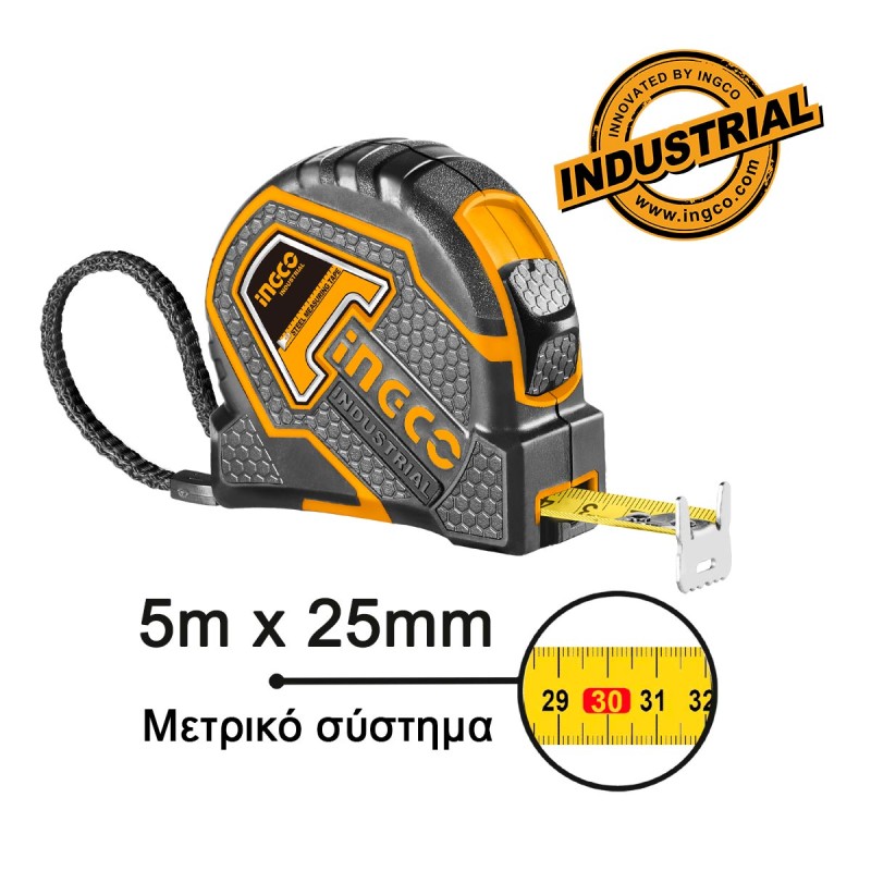 Μετροταινία Profi 5m x 25mm | INGCO