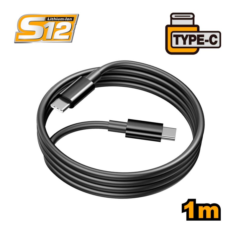 Καλώδιο Φόρτισης USB Type-C σε Type-C 1m | INGCO | IUCC02 Καλώδιο Φόρτισης USB Type-C σε Type-C 1m | INGCO | IUCC02