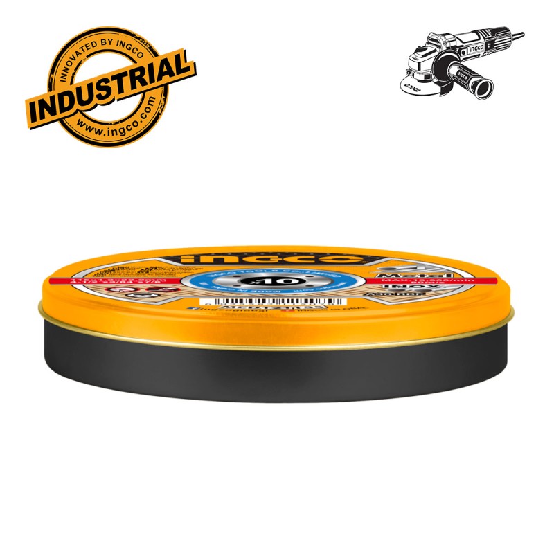 Δίσκοι Κοπής Σιδήρου INOX 10 τεμ/κουτί 125mm x 1.2mm | INGCO | MCD121255 Δίσκοι Κοπής Σιδήρου INOX 10 τεμ/κουτί 125mm x 1.2mm | INGCO | MCD121255