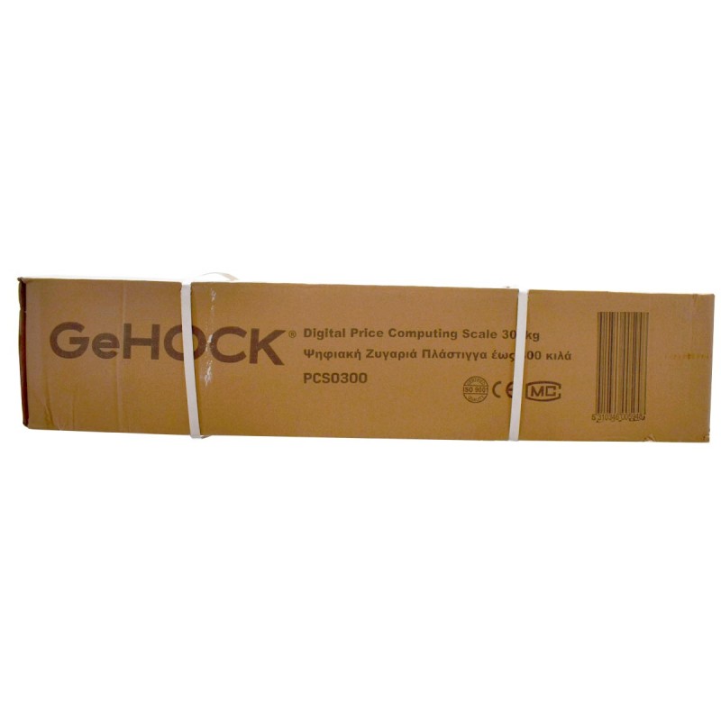 Ηλεκτρονική Ζυγαριά έως 300kg GeHOCK | GeHOCK | PCS0300 Ηλεκτρονική Ζυγαριά έως 300kg GeHOCK | GeHOCK | PCS0300