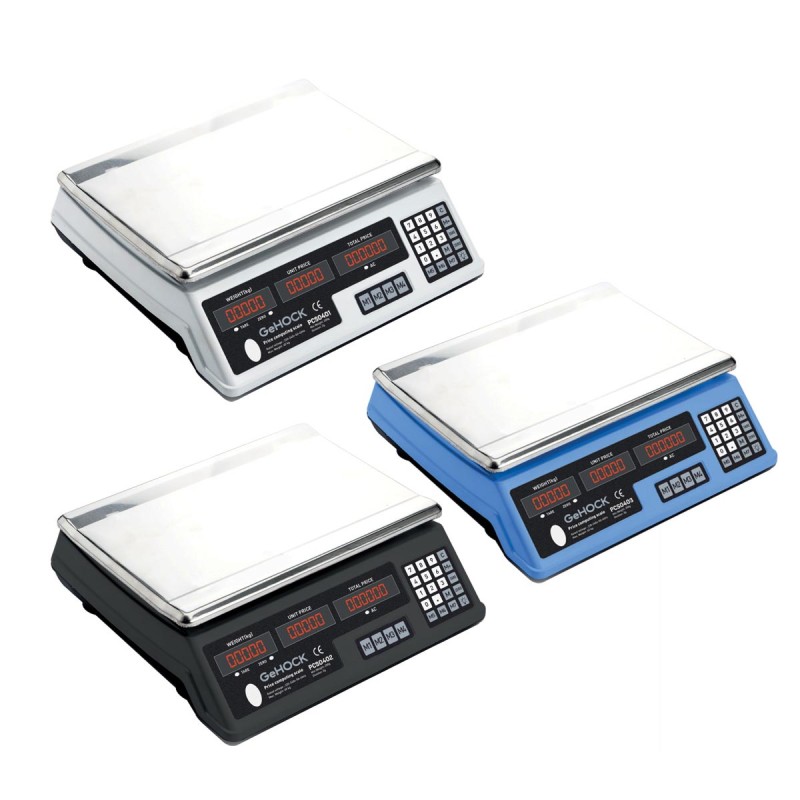 Ψηφιακή Επιτραπέζια Ζυγαριά έως 40kg Μπλε GeHOCK | GeHOCK | PCS0403