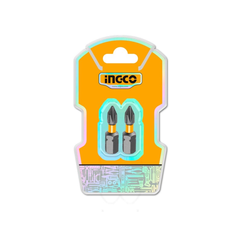 Κατσαβιδόμυτες Impact PH2x25mm 2 τεμ. | INGCO | SDBIM71PH225 Κατσαβιδόμυτες Impact PH2x25mm 2 τεμ. | INGCO | SDBIM71PH225