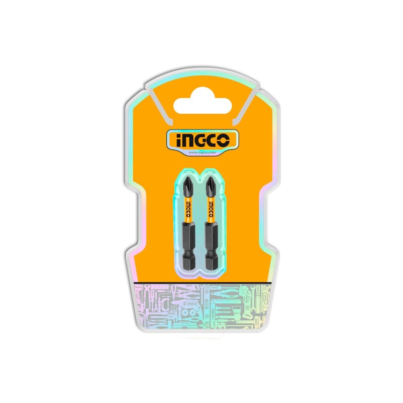 Κατσαβιδόμυτες Impact PH2x50mm 2 τεμ. | INGCO | SDBIM71PH250 Κατσαβιδόμυτες Impact PH2x50mm 2 τεμ. | INGCO | SDBIM71PH250