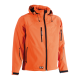 POSEIDON SOFTSHELL JACKET ORANGE XL