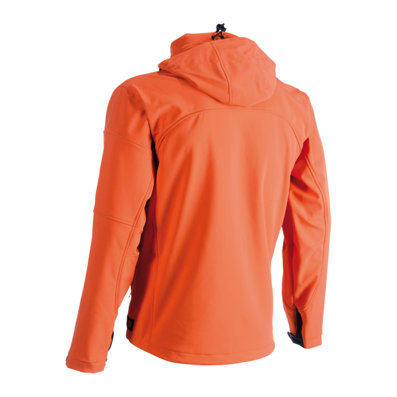 POSEIDON SOFTSHELL JACKET ORANGE XXL