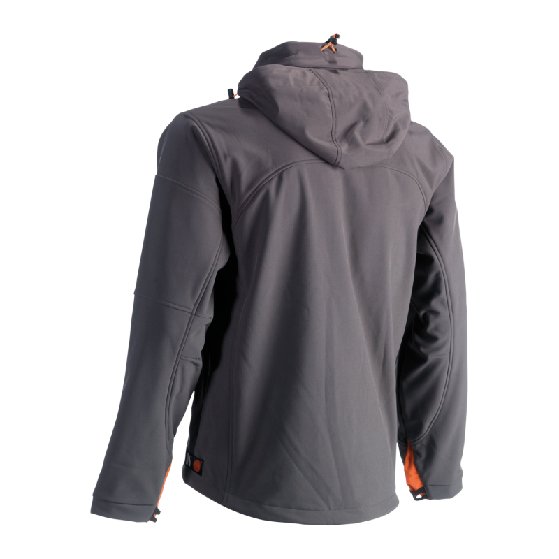 POSEIDON SOFT SHELL JACKET GREY XL