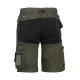 HESPAR SHORTS DARK KHAKI/BLACK 46