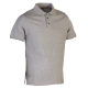 LEVI POLO SHORT SLEEVES HEATHER GREY L