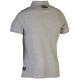 LEVI POLO SHORT SLEEVES HEATHER GREY M