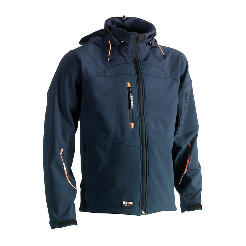 POSEIDON SOFT SHELL JACKET NAVY L