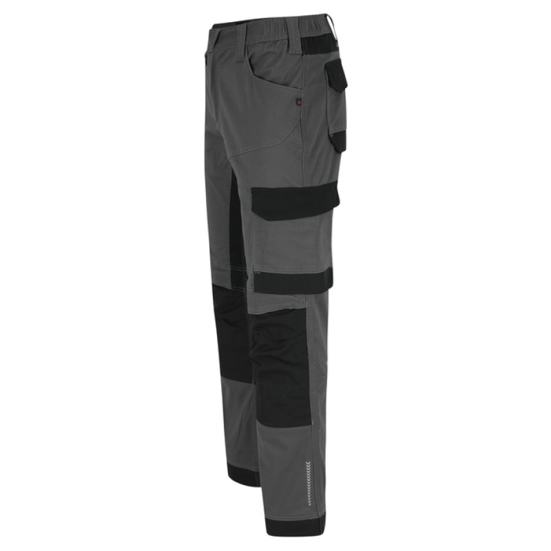 XENI TROUSERS ANTHRACITE/BLACK 50