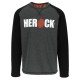 ROLES SWEATER DARK HEATHER GREY/BLACK S