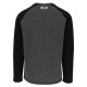 ROLES T-SHIRT LONG SLEEVES HEATHER GREY / BLACK M