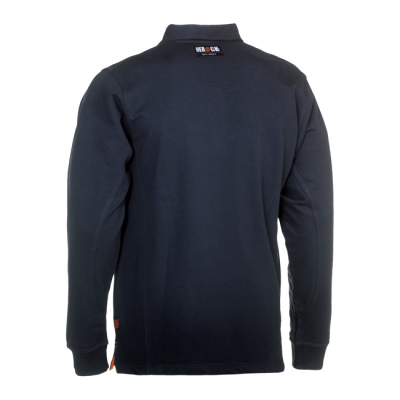 TROJA POLO LONG SLEEVES NAVY L