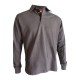 TROJA POLO LONG SLEEVES GREY XL