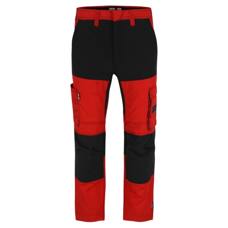 HECTOR TROUSERS RED/BLACK 42