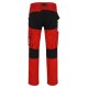 HECTOR TROUSERS RED/BLACK 48