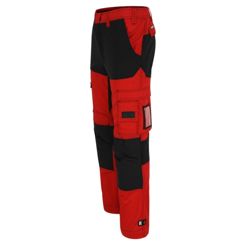 HECTOR TROUSERS RED/BLACK 42