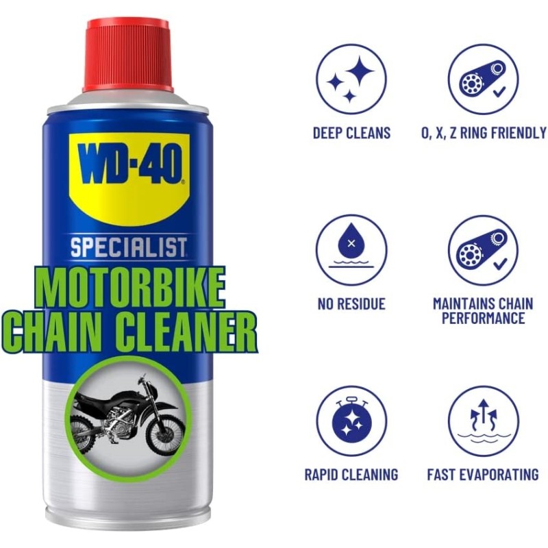WD-40 Specialist Motorbike Chain Cleaner 400ml καθαριστικό αλυσίδας
