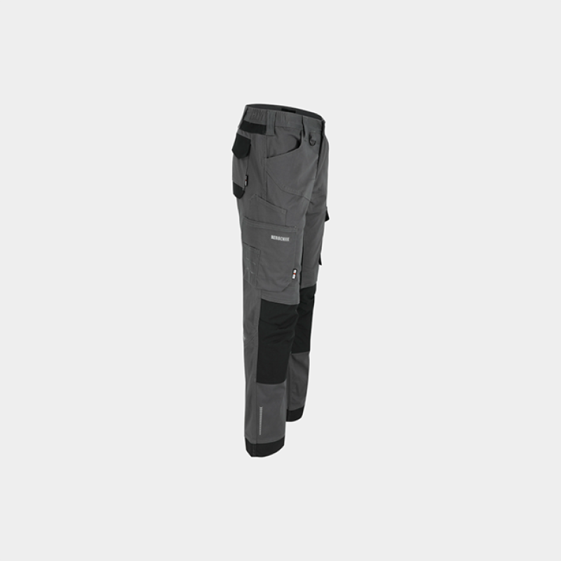 XENI TROUSERS ANTHRACITE/BLACK 50