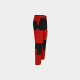 HECTOR TROUSERS RED/BLACK 42