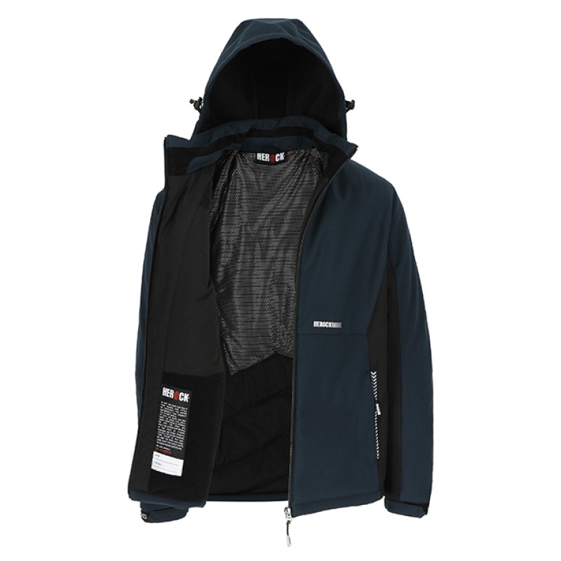 TARIS SOFTSHELL JACKET NAVY/BLACK L