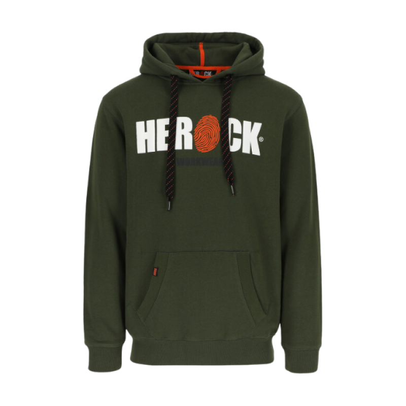 HERO HOODED SWEATER DARK KHAKI L