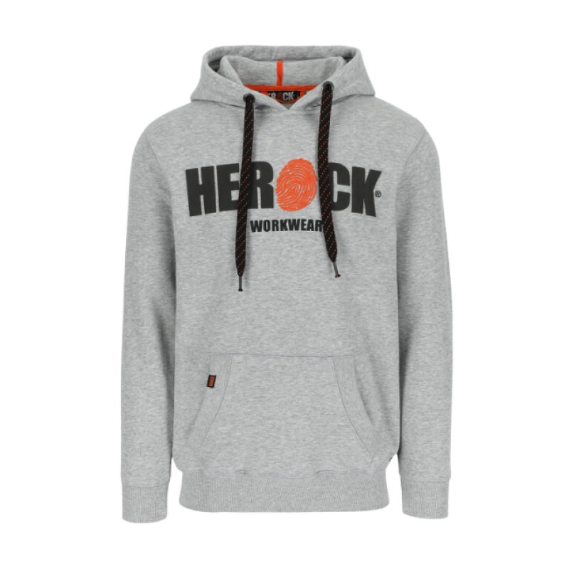 HERO HOODED SWEATER LIGHT HEATHER GREY XL