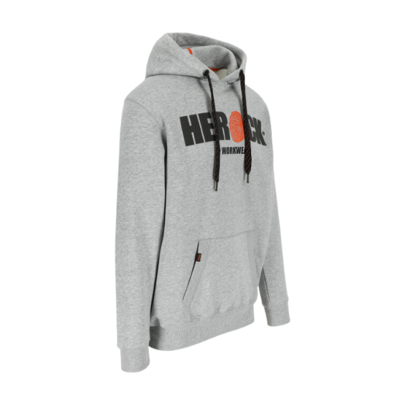 HERO HOODED SWEATER LIGHT HEATHER GREY XL