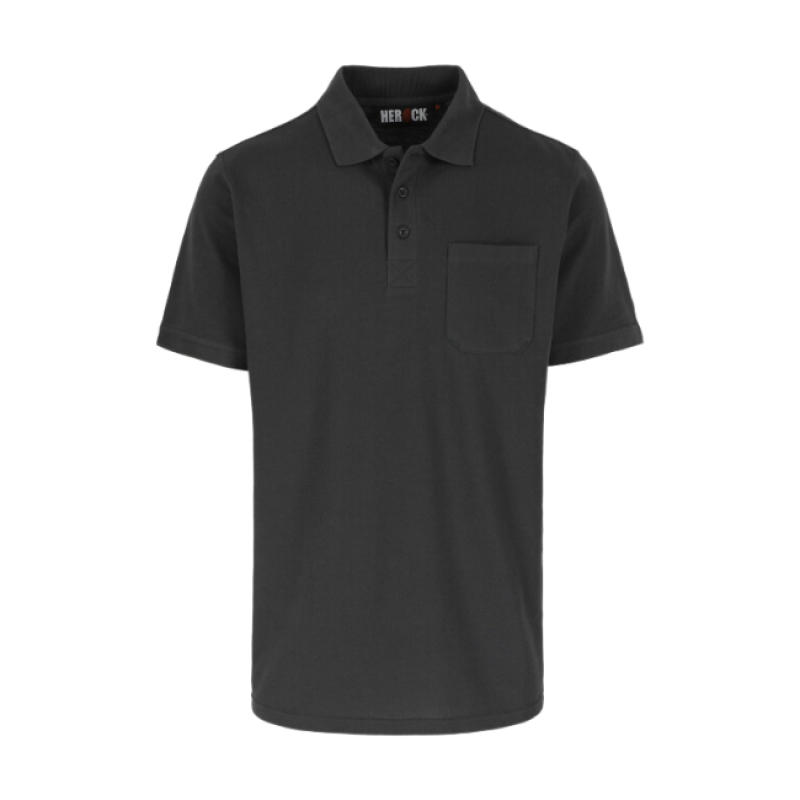 LEO POLO SHORT SLEEVES ANTHRACITE XXXXL