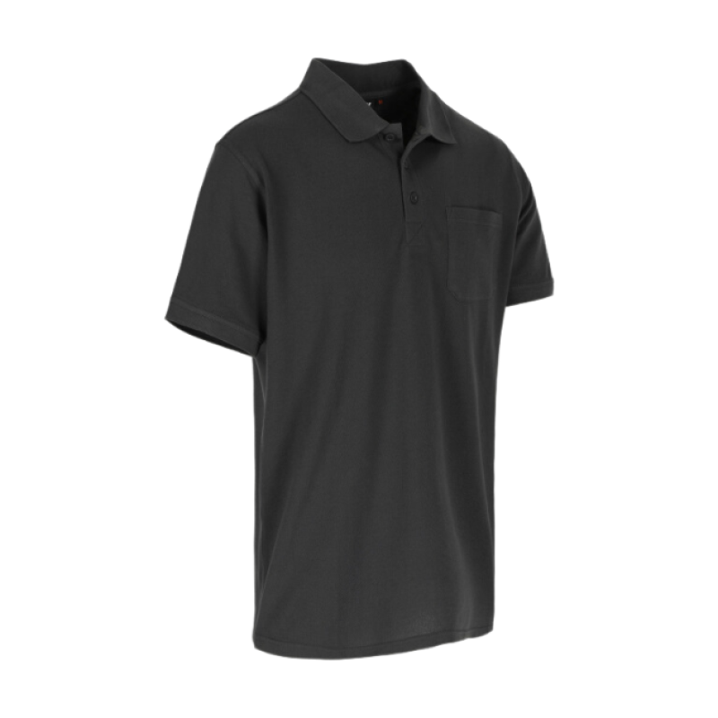 LEO POLO SHORT SLEEVES ANTHRACITE XXXXL