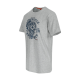 MOTORCYCLE T-SHIRT SHORT SLEEVES LIGHT HEATHER GREY XXXL