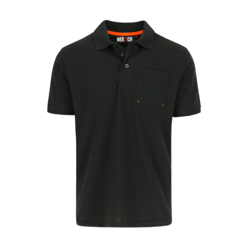 LEO POLO SHORT SLEEVES BLACK XS