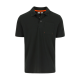 LEO POLO SHORT SLEEVES BLACK XS