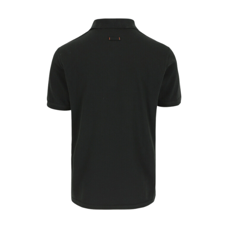 LEO POLO SHORT SLEEVES BLACK XS