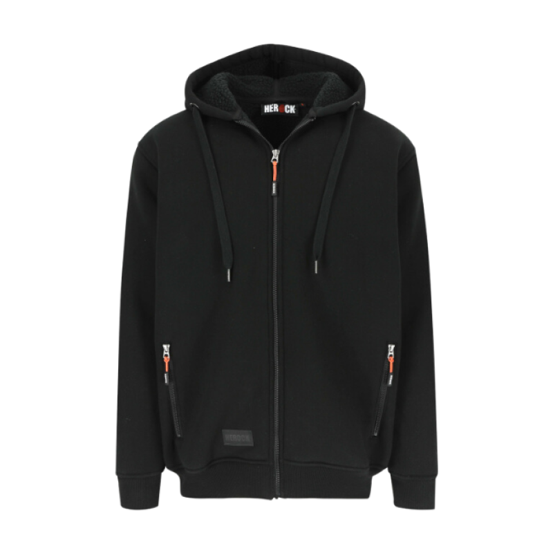 OTIS HOODED SWEATER BLACK M