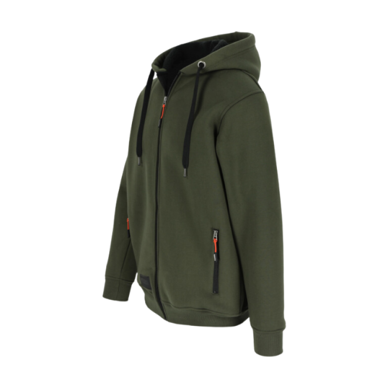 OTIS HOODED SWEATER DARK KHAKI XS