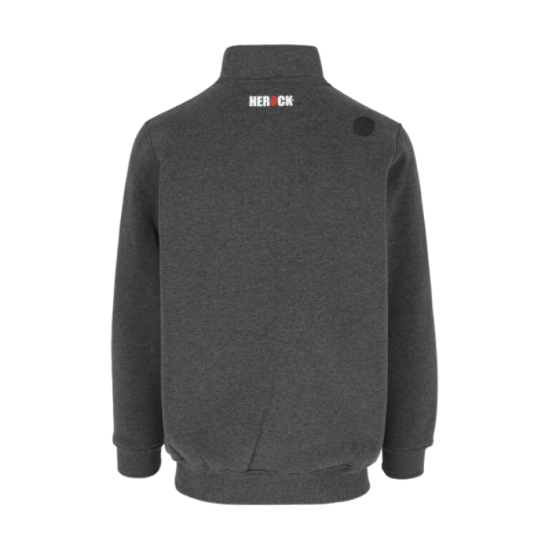 OTAR SWEATER WITH COLLAR DARK HEATHER GREY L