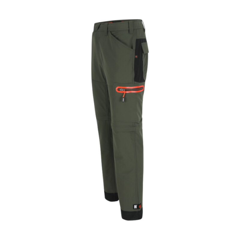 TORNADO ZIP OFF TROUSERS DARK KHAKI 38