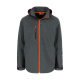 WALDER SOFTSHELL JACKET REFLECTIVE ANTHRACITE/BLACK S