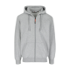 TOBIN HOODED SWEATER LIGHT HEATHER GREY L