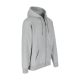 TOBIN HOODED SWEATER LIGHT HEATHER GREY L