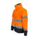 TARVOS HIGH VIZ JACKET ORANGE/NAVY M