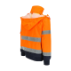 TARVOS HIGH VIZ JACKET ORANGE/NAVY M