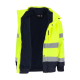 TARVOS HIGH VIZ JACKET YELLOW/NAVY XXL