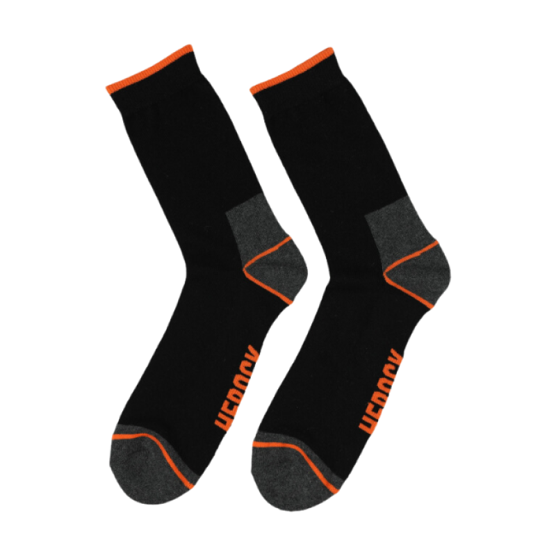 UBIN SOCKS SET 3 PAIRS BLACK 43/45