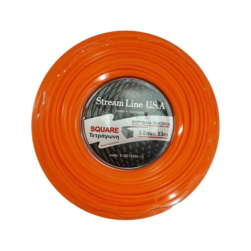 Μεσινέζα STREAM LINE 3mm 53m Τετράγωνη Μεσινέζα STREAM LINE 3mm 53m Τετράγωνη